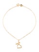 Bracelet 14K Heart Charm Bracelet