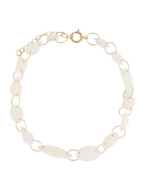 Bracelet 14K Opal Bead Bracelet