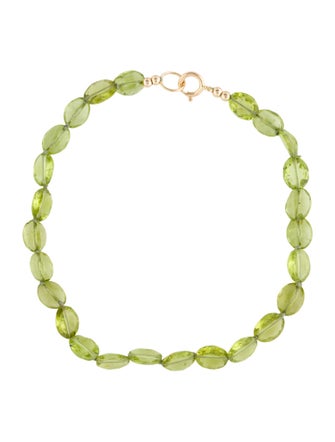 Bracelet Peridot Link Bracelet