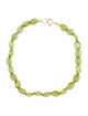 Bracelet Peridot Link Bracelet