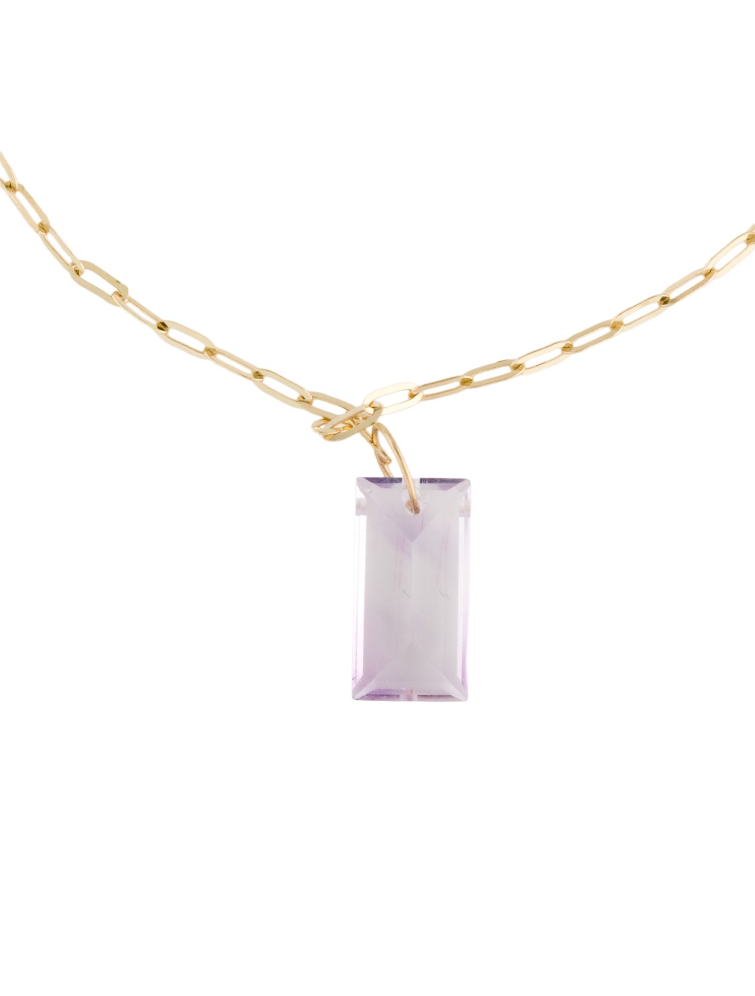 Bracelet 14K Amethyst Charm