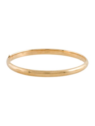 Bracelet 14K Hinged Bangle