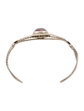 Bracelet Glass Cuff Bracelet