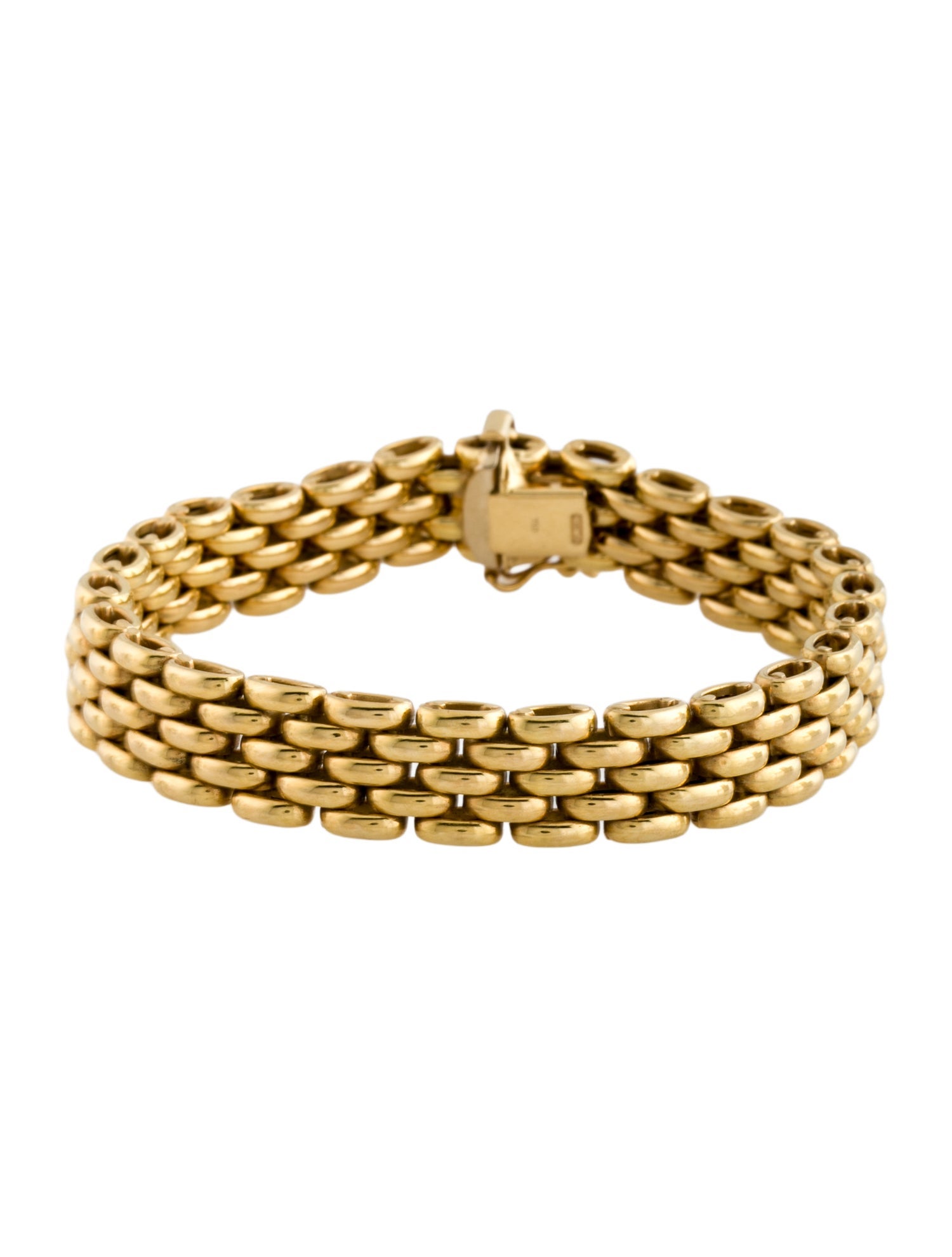 Bracelet Golden Point 18K Link
