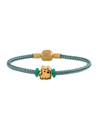 Bracelet  24K Dog Charm Bracelet