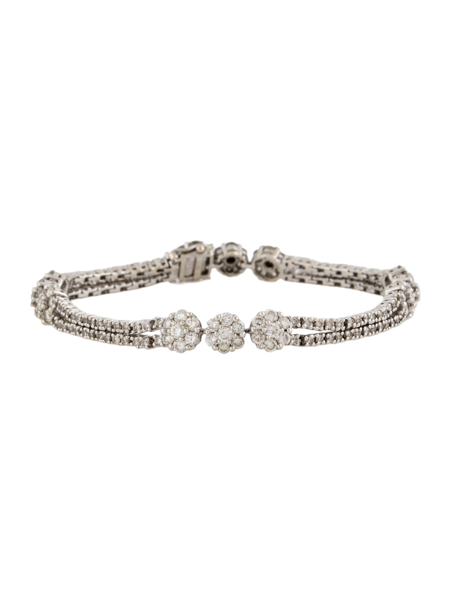 Bracelet 14K 5.28ctw Diamond Link