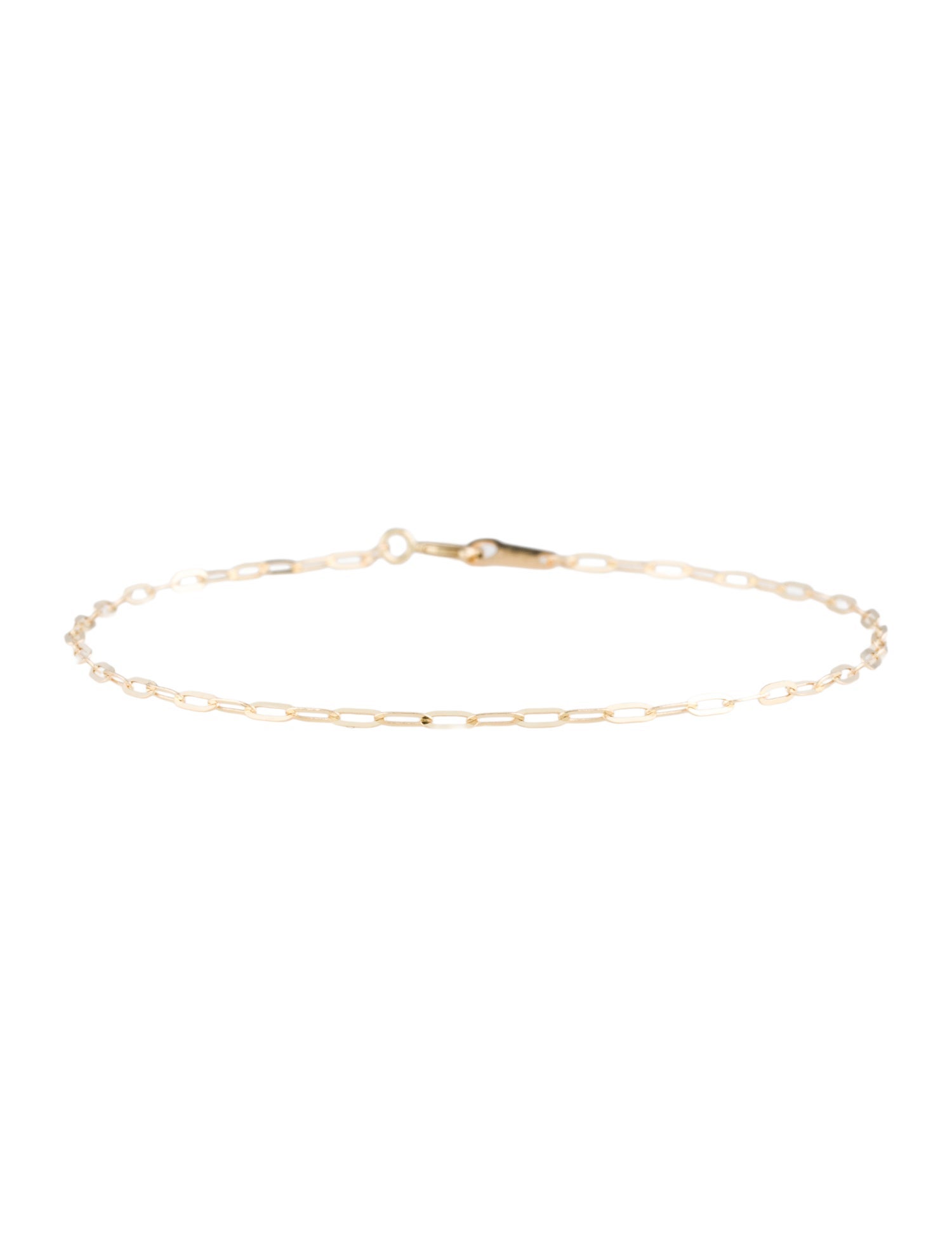 Bracelet 14K Paperclip Link