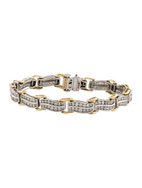 Bracelet 10K 2.52ctw Diamond Link Bracelet