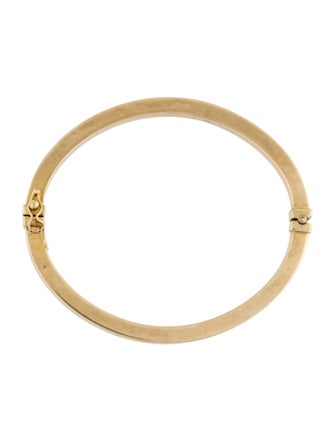 Bracelet 14K Squared Bangle Bracelet