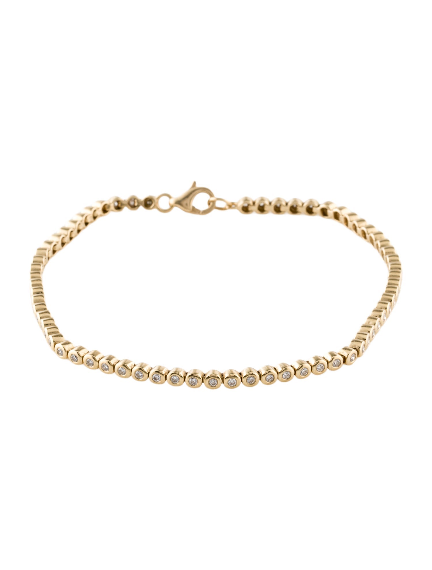 Bracelet 14K Diamond Link
