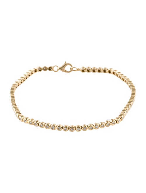 Bracelet 14K Diamond Link Bracelet
