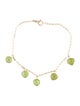 Bracelet 14K Peridot Station Bracelet