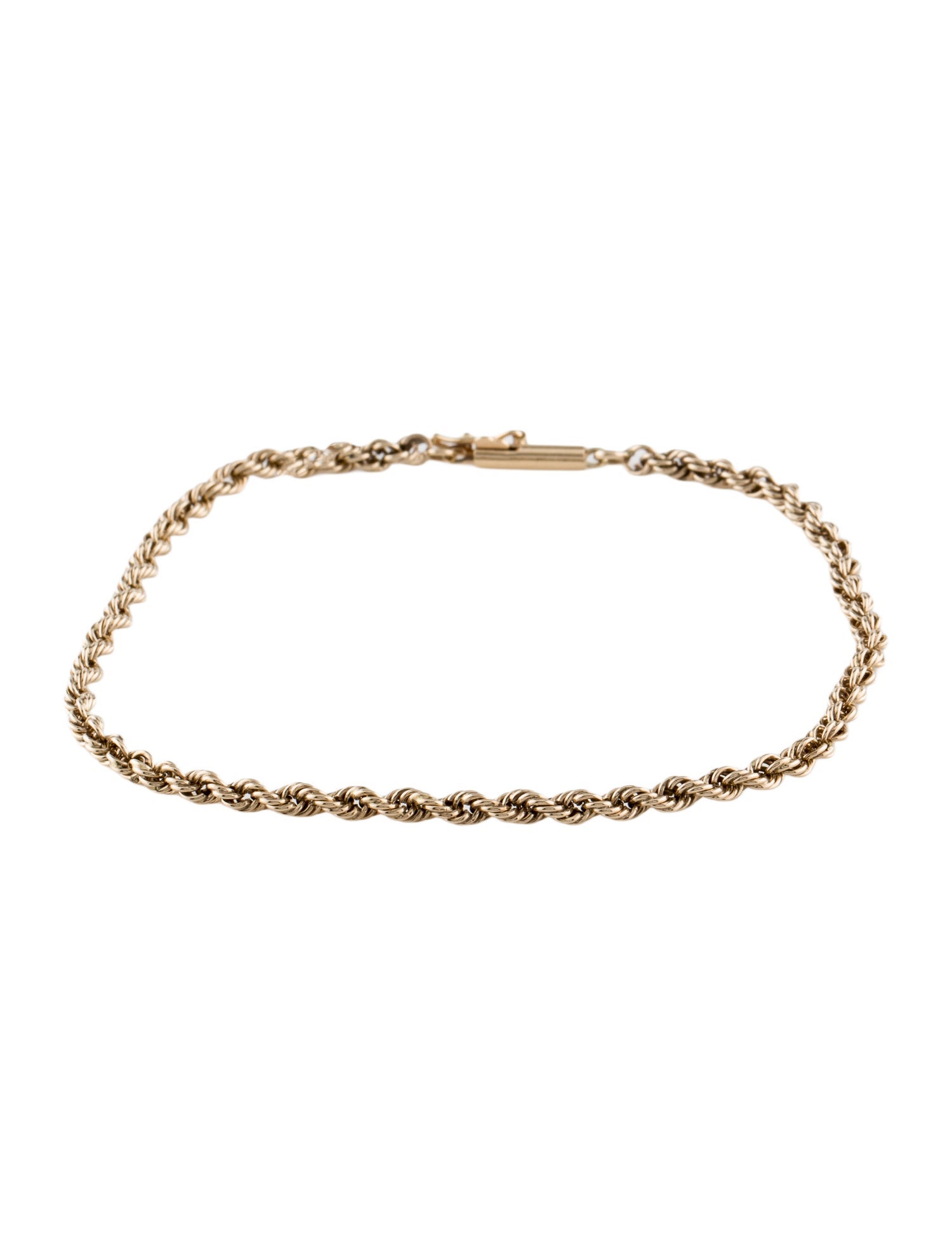Bracelet 14K Rope Chain Link