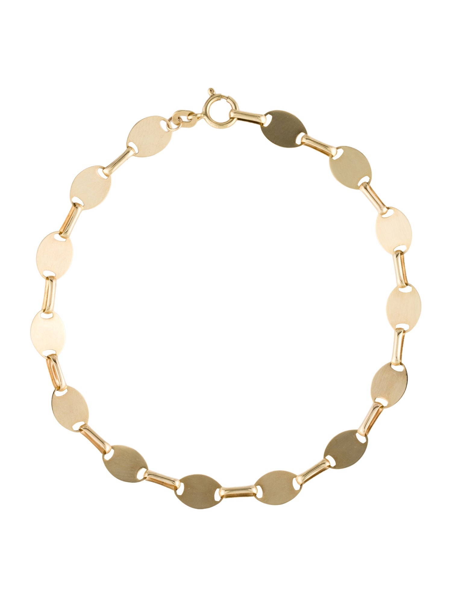 Bracelet 14K Oval Link