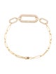 Bracelet 14K Diamond Micro Pavé Link Bracelet