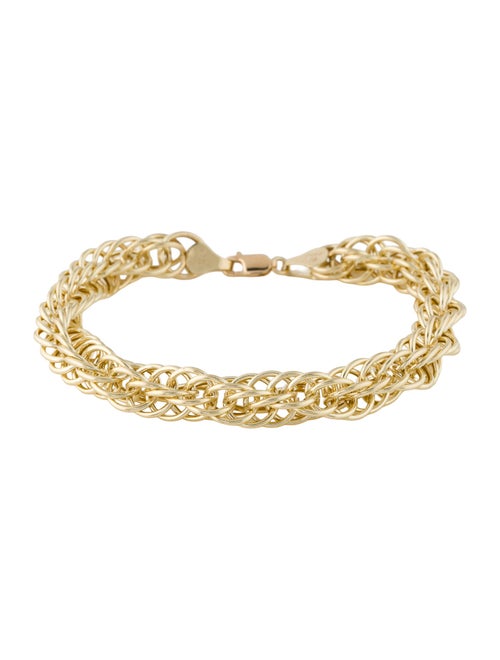 Bracelet 10K Weave Link Bracelet