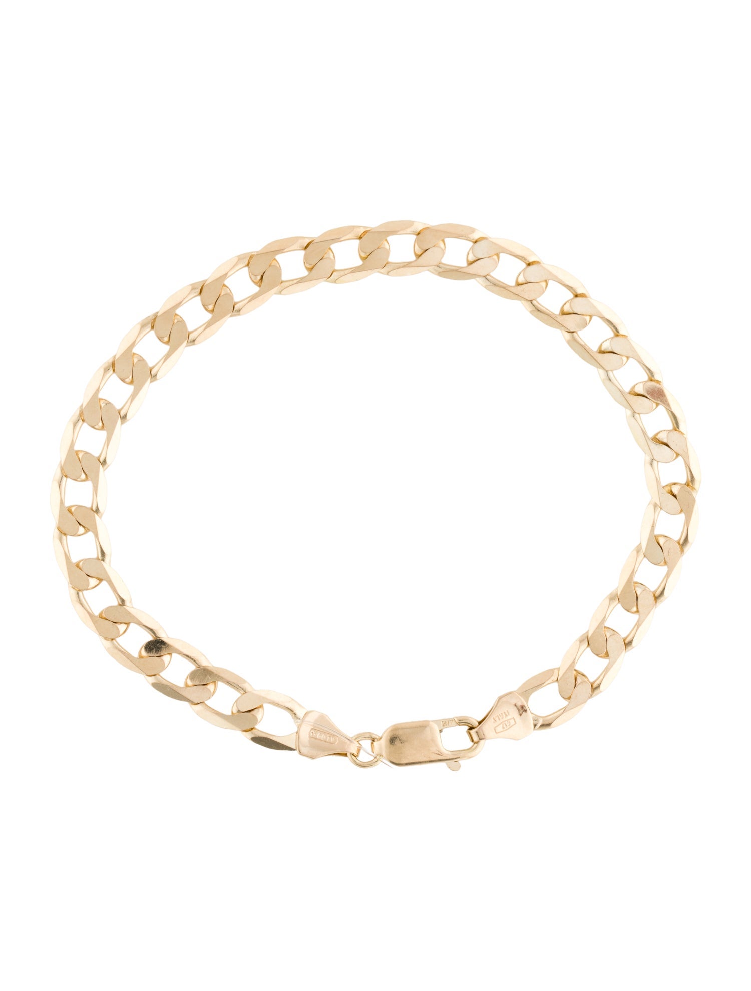 Bracelet 10K Curb Chain