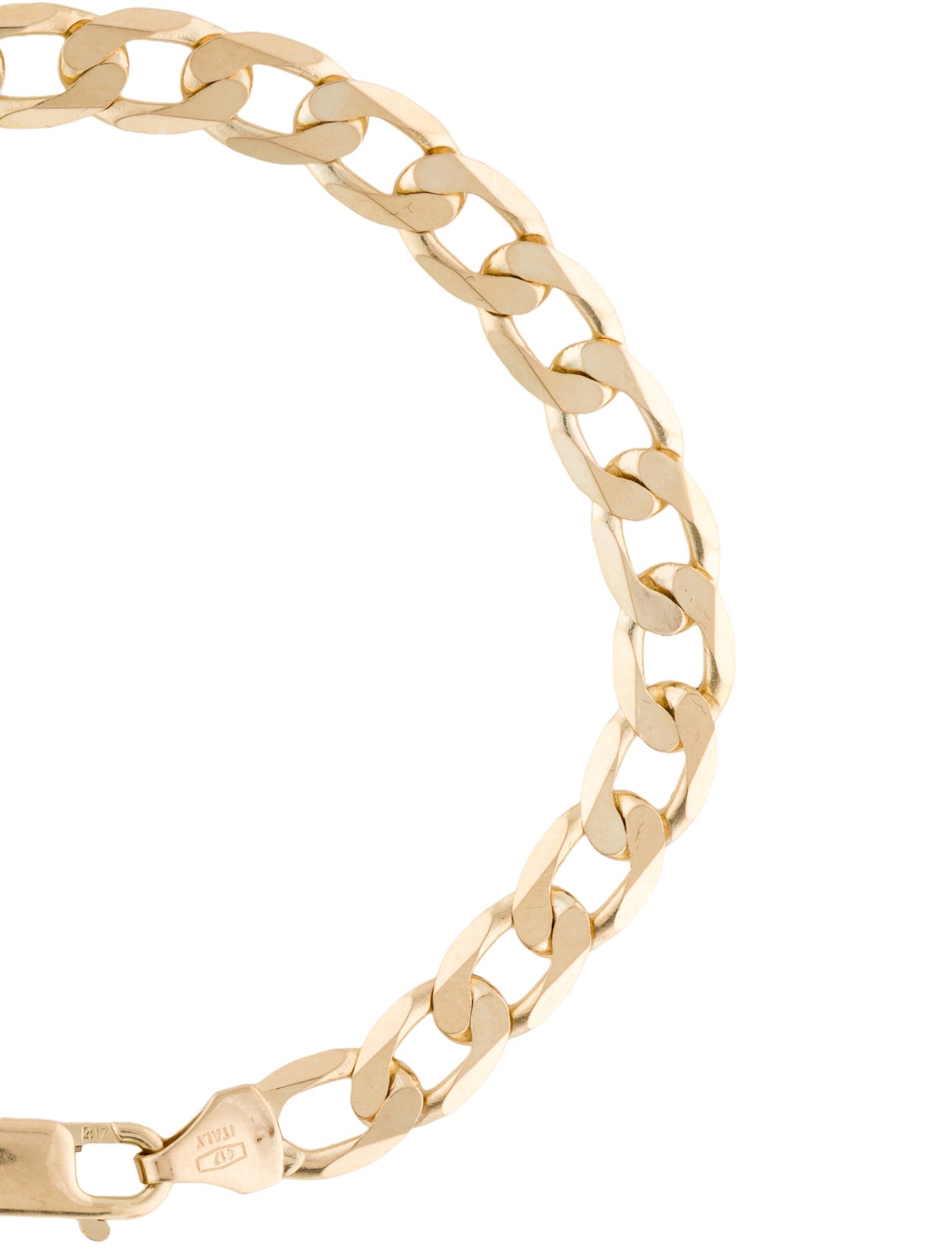 Bracelet 10K Curb Chain