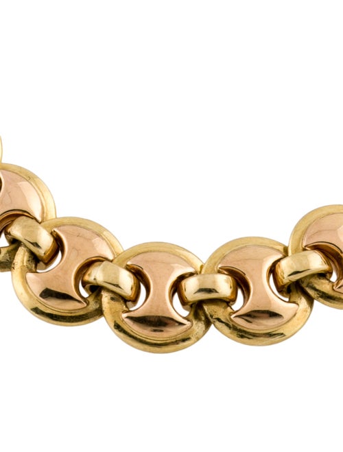 Bracelet 18K Puffed Mariner Link Bracelet