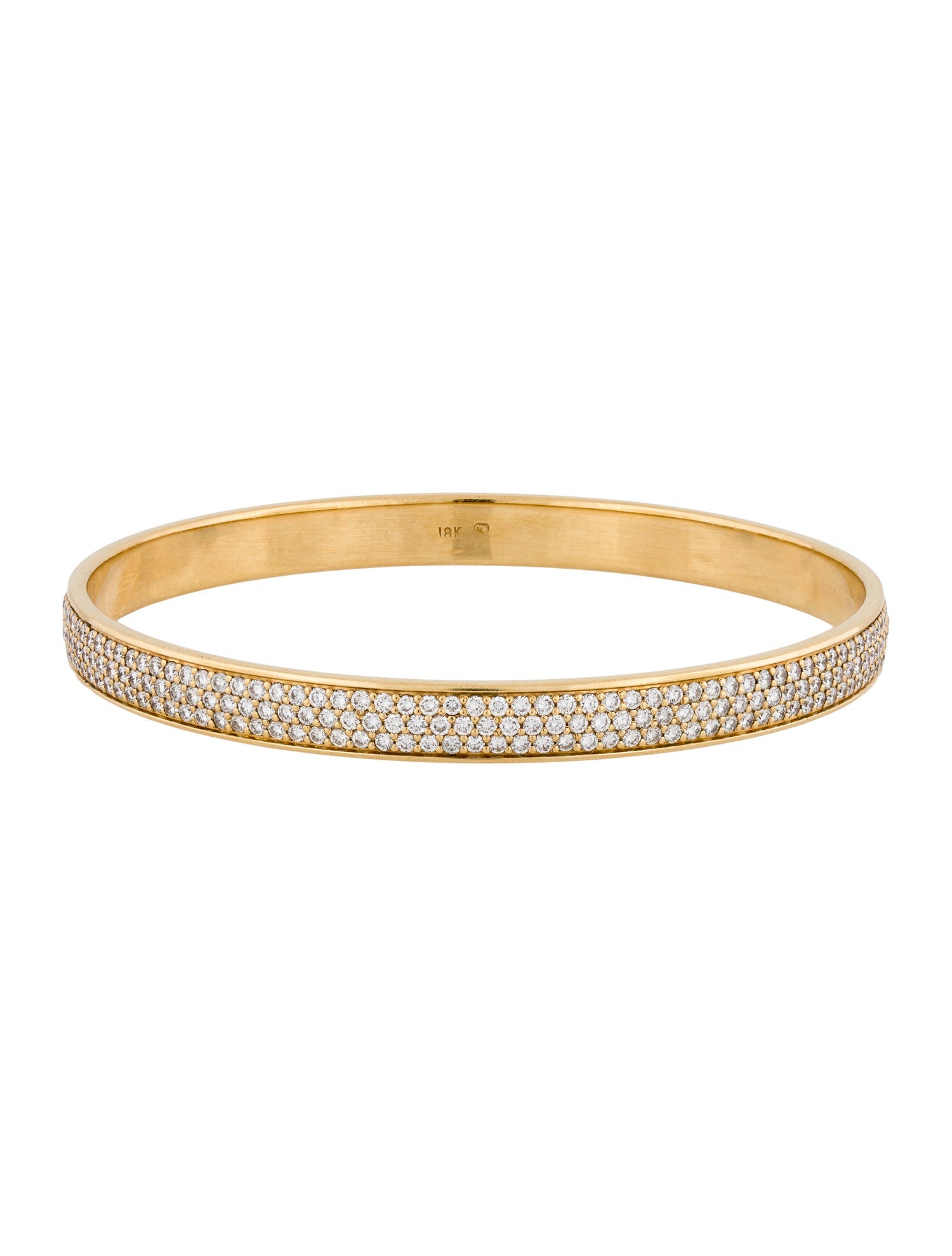 Bracelet 18K 5.35ctw Diamond Bangle