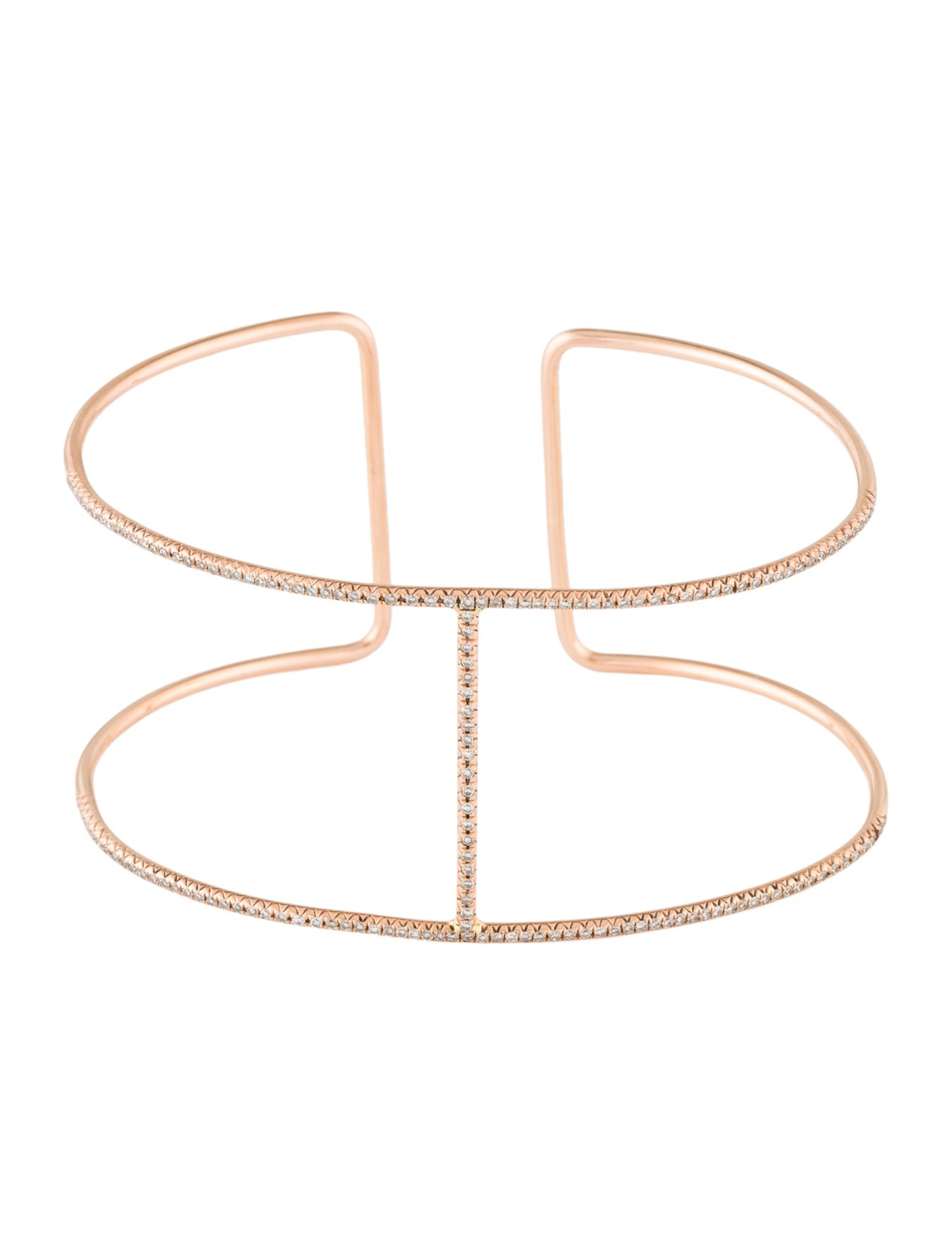 Bracelet 14K Diamond Cuff