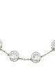 Bracelet Platinum 7.32ctw Lab-Grown Diamond Station Bracelet