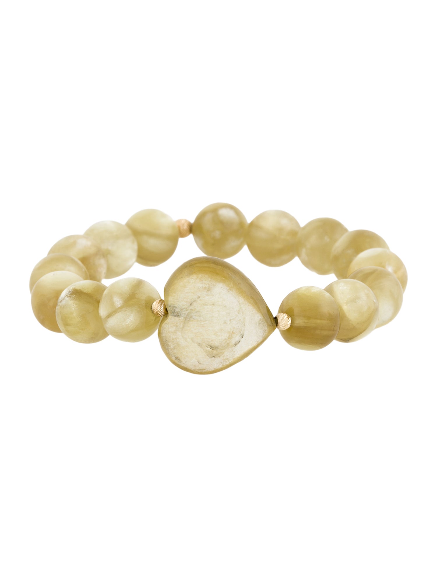 Bracelet 14K Muscovite Bead