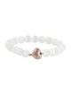 Bracelet 14K Pearl & Selenite Bead Bracelet