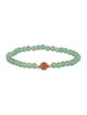 Bracelet 14K Quartzite & Sunstone Bead Bracelet