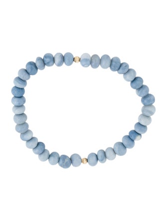 Bracelet 14K Opal Bead Stretch Bracelet
