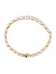 Bracelet 14K Two-Tone Reversible Fancy Link