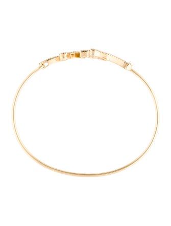 Bracelet 14K Diamond ' Love ' Bangle