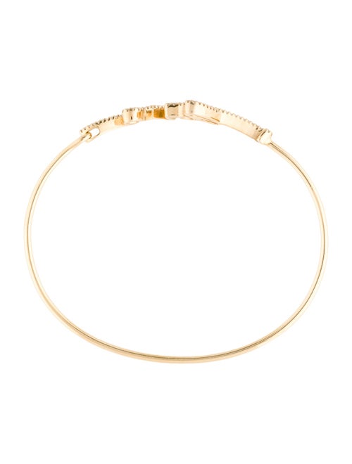 Bracelet 14K Diamond ' Love ' Bangle