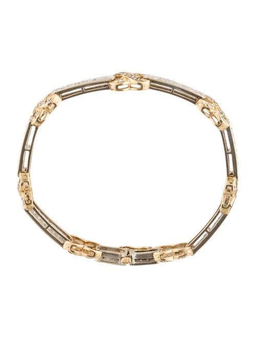 Bracelet 14K 2.57ctw Diamond Link Bracelet