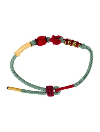 Bracelet 24K Tube Bead Cord Bracelet