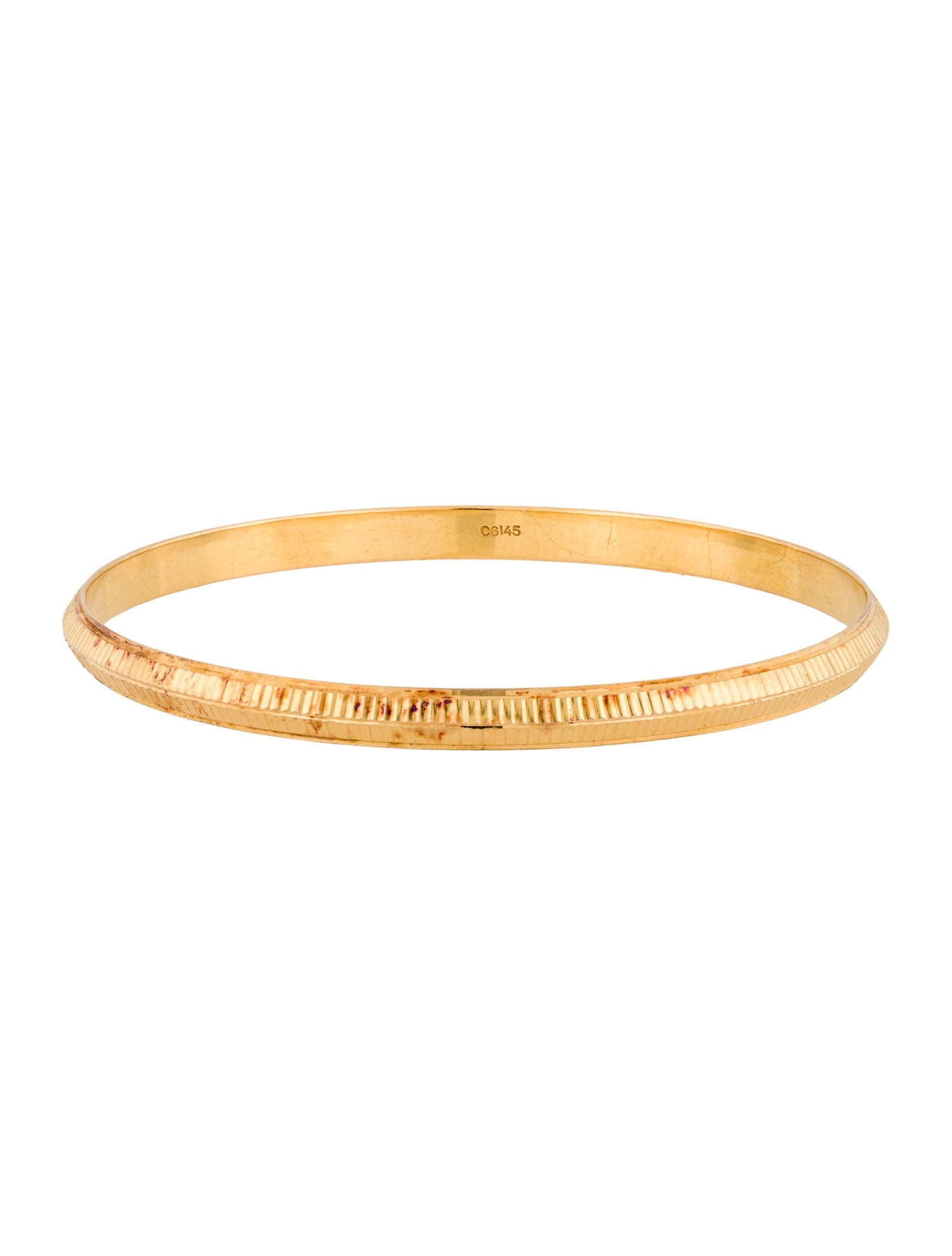 Bracelet 22K Fluted Bangle