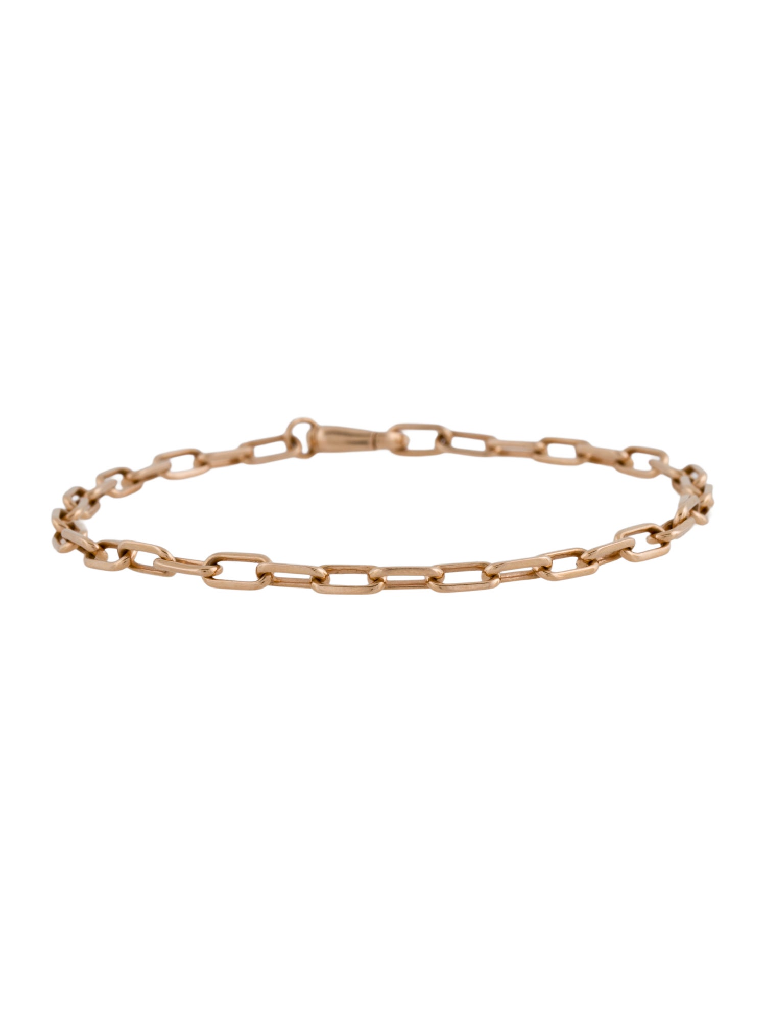 Bracelet 18K Elongated Chain Link