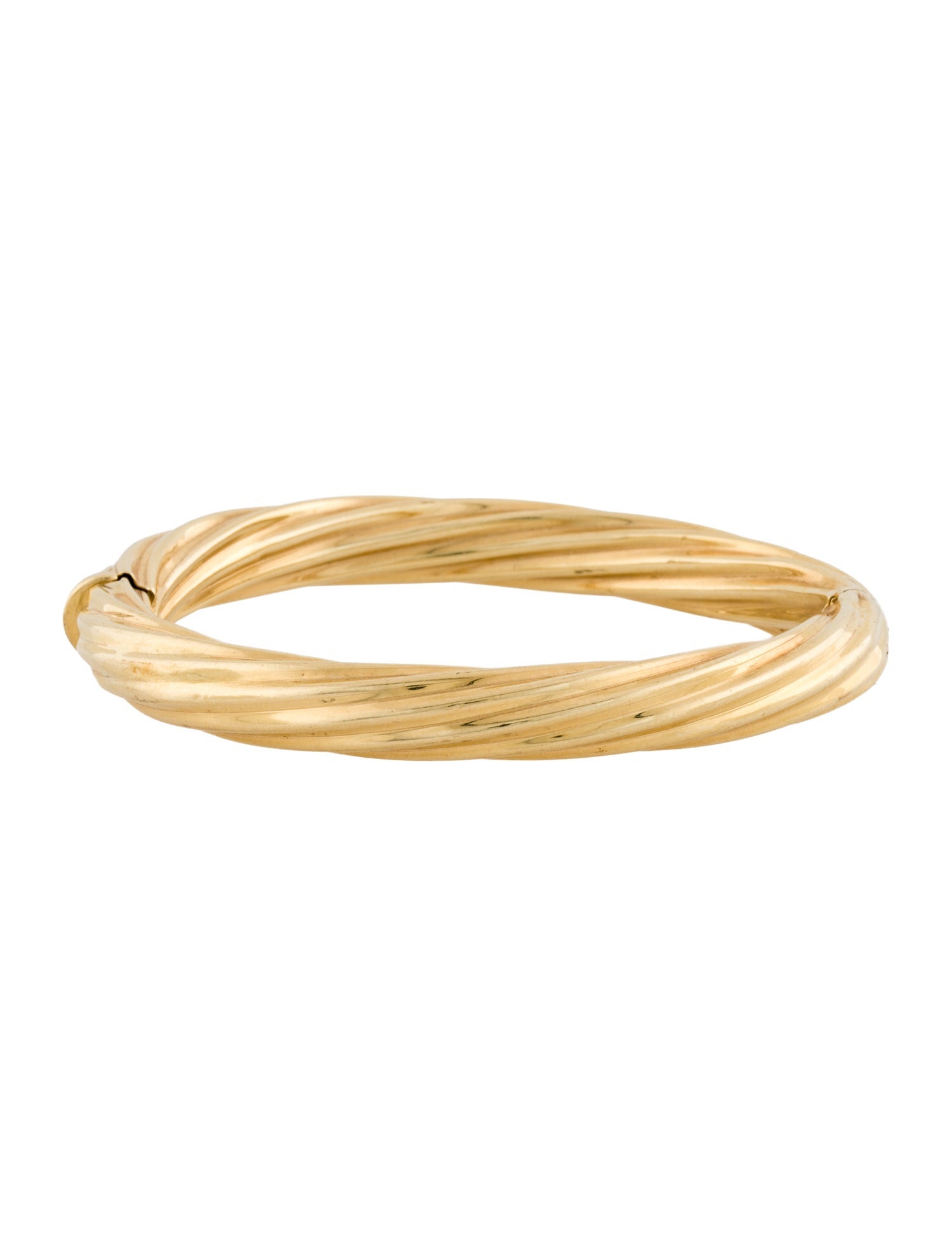 Bracelet 14K Twist Bangle