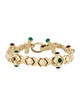 Bracelet 14K Multistone Link Bracelet
