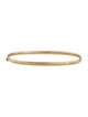 Bracelet 10K Oval Bangle Bracelet