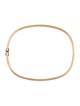 Bracelet 10K Oval Bangle Bracelet