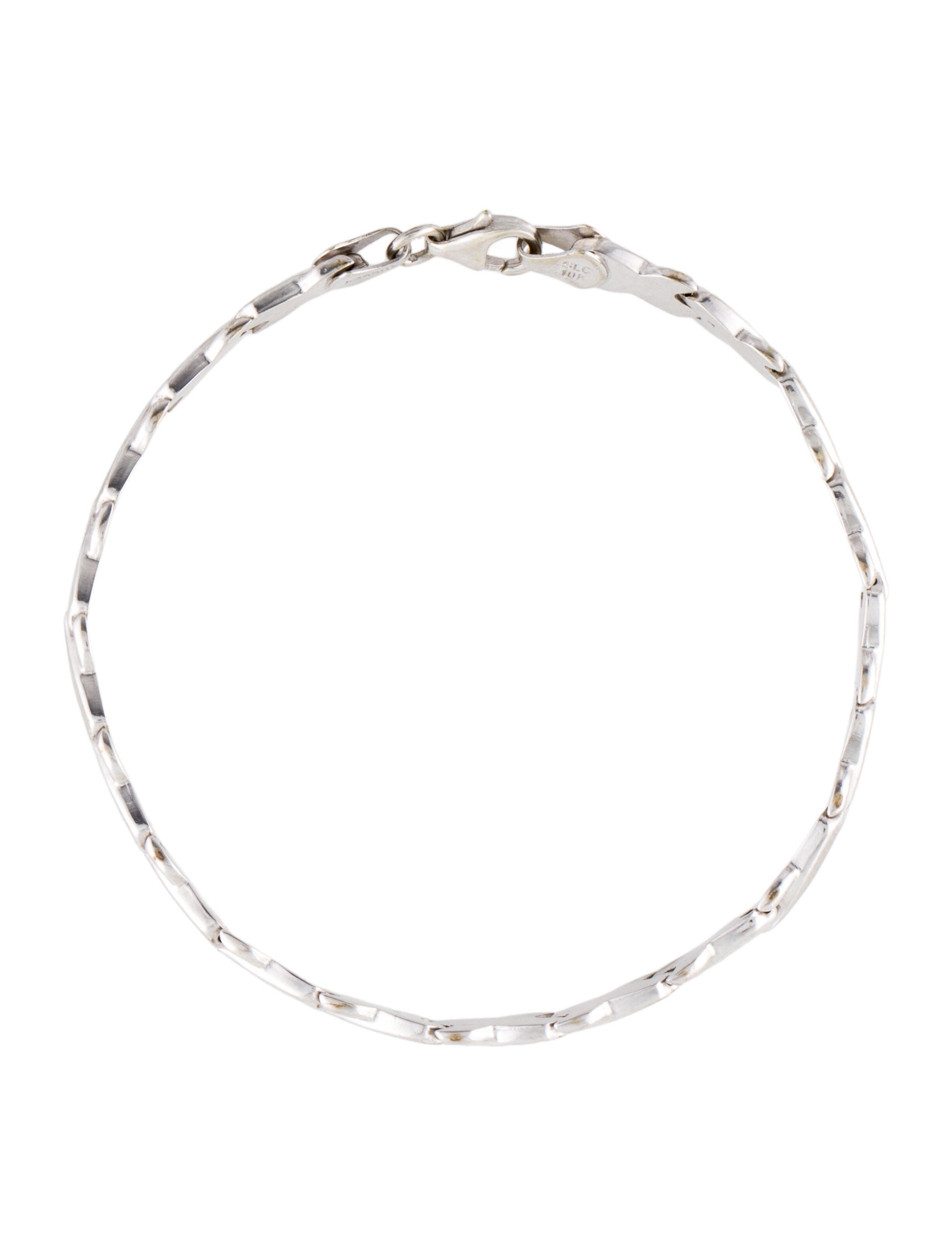 Bracelet 10K 'X' Link