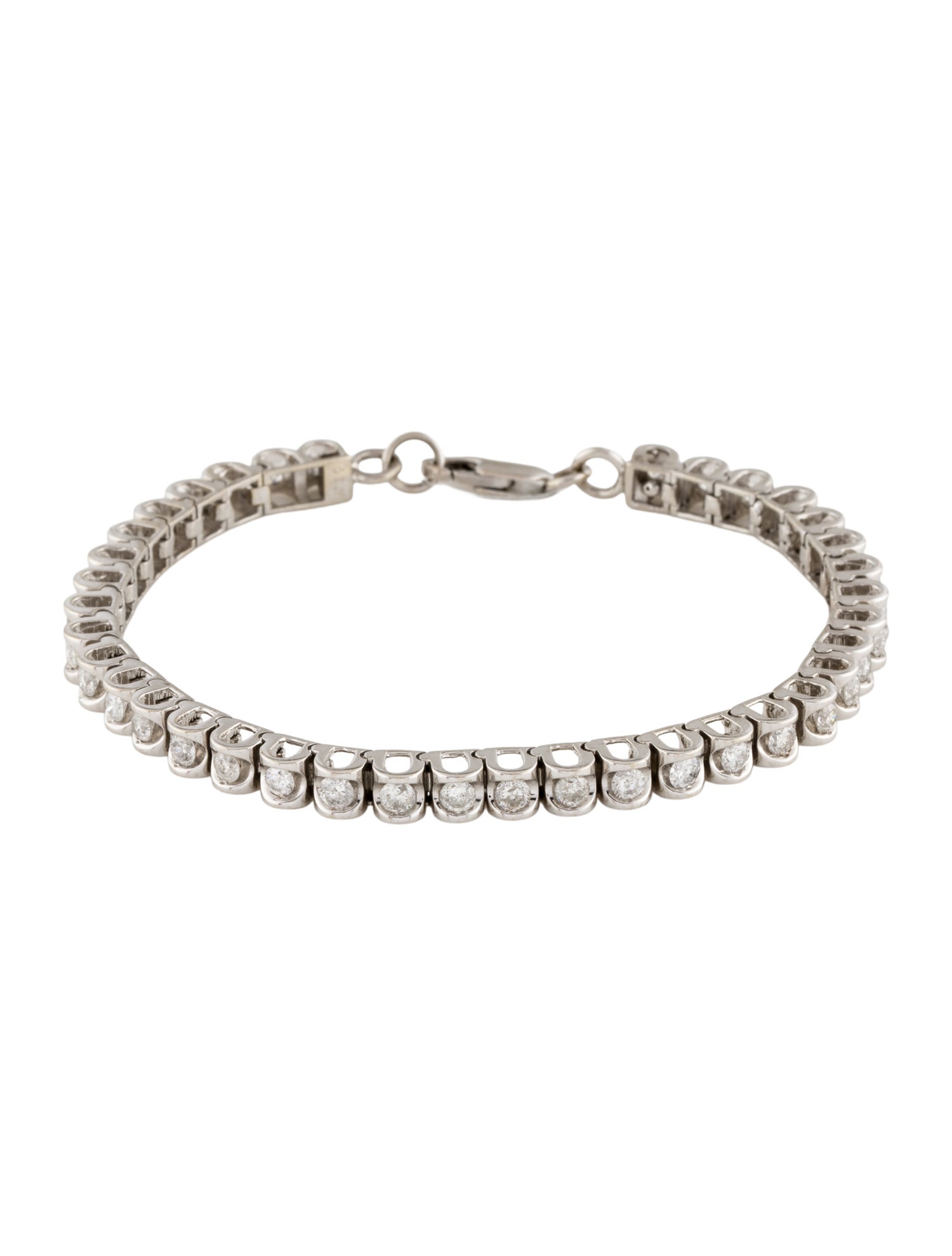 Bracelet 14K 2.22ctw Diamond Tennis Bracelet