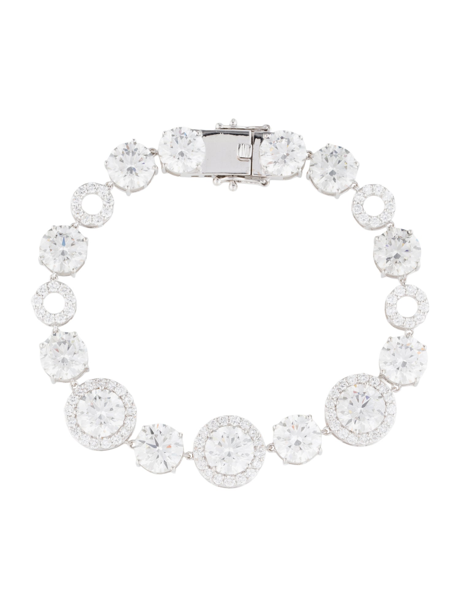 Bracelet 14K 28.69ctw Lab-Grown Diamond Link Bracelet