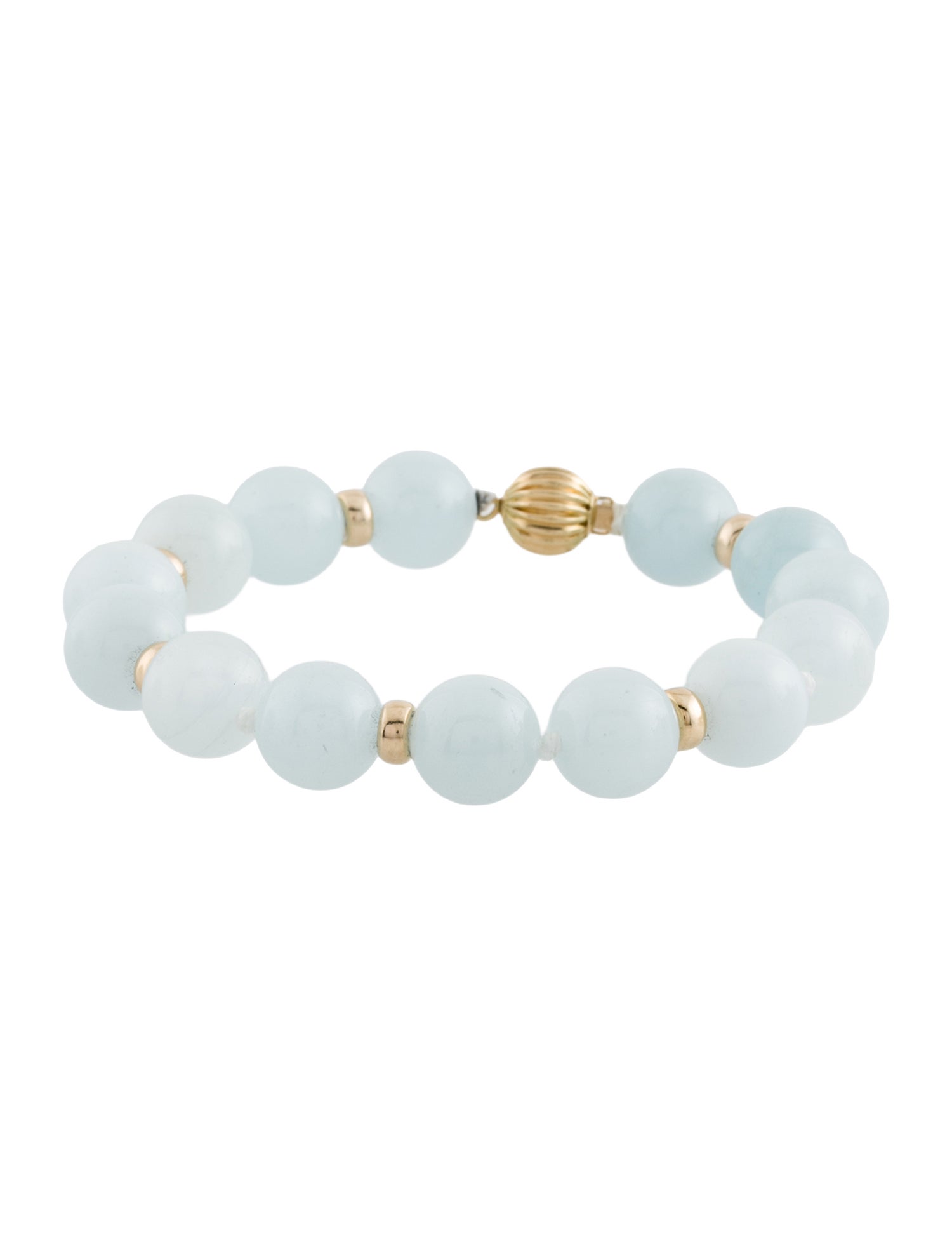 Bracelet 14K Jadeite Bead