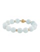 Bracelet 14K Jadeite Bead Bracelet