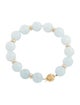 Bracelet 14K Jadeite Bead Bracelet