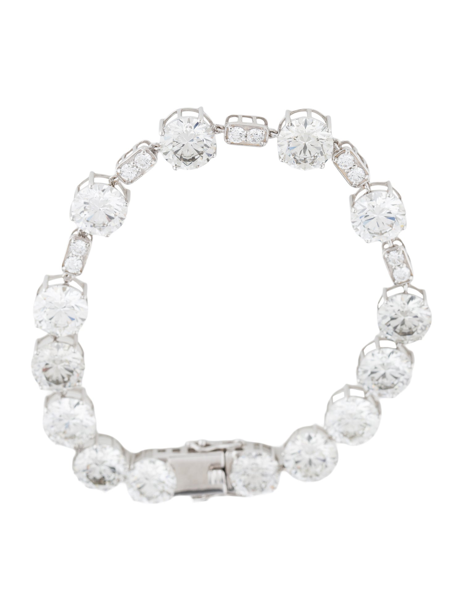 Bracelet 14K 28.91ctw Lab-Grown Diamond Link
