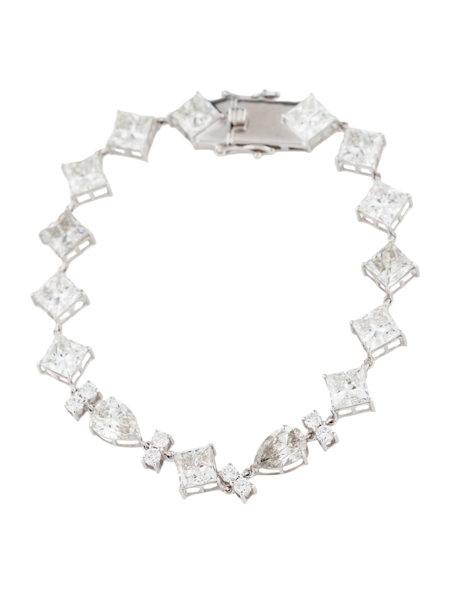 Bracelet 14K 16.17ctw Lab-Grown Diamond Link Bracelet