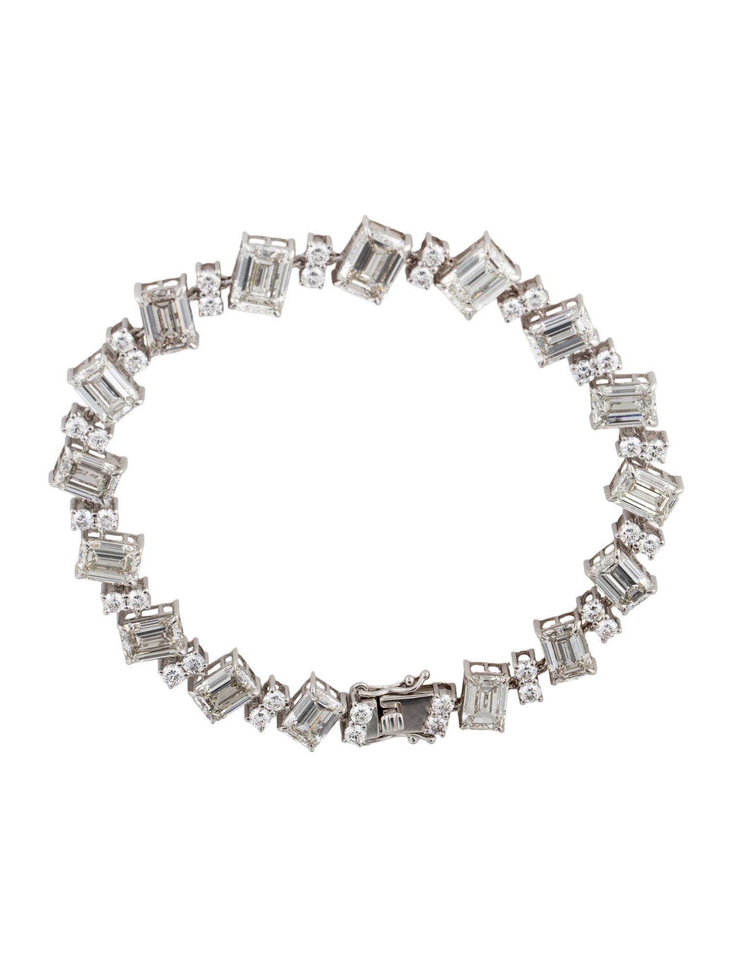 Bracelet 14K 20.77ctw Lab-Grown Diamond Link Bracelet